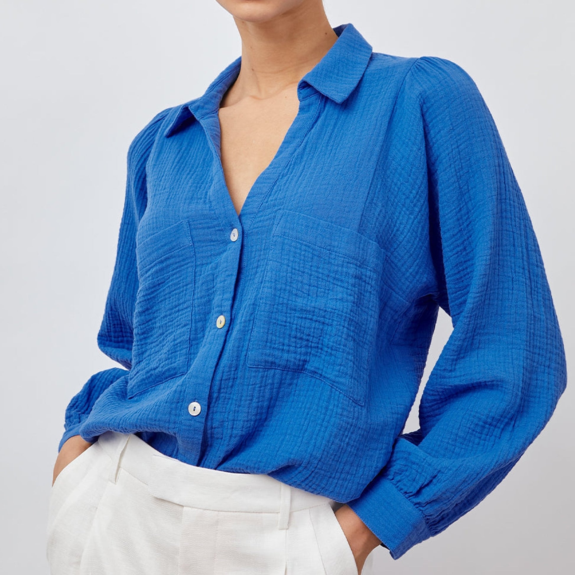 Rails Lauren Shirt - Palace Blue