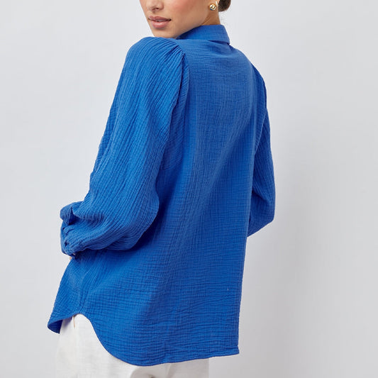 Lauren Shirt - Palace Blue