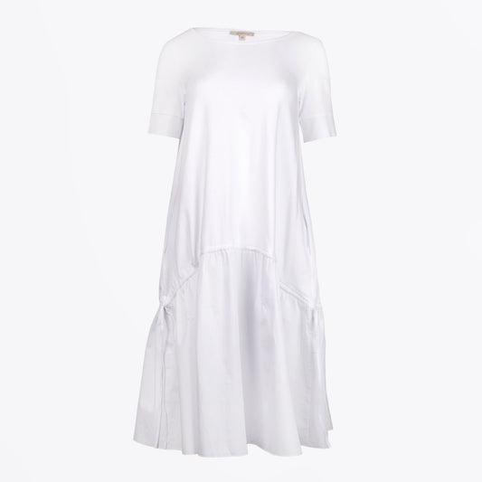 - Ranieri - Short Sleeved Dress - White