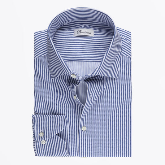 Jersey Fitted Body Shirt - Navy