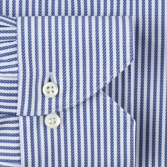 Jersey Fitted Body Shirt - Navy