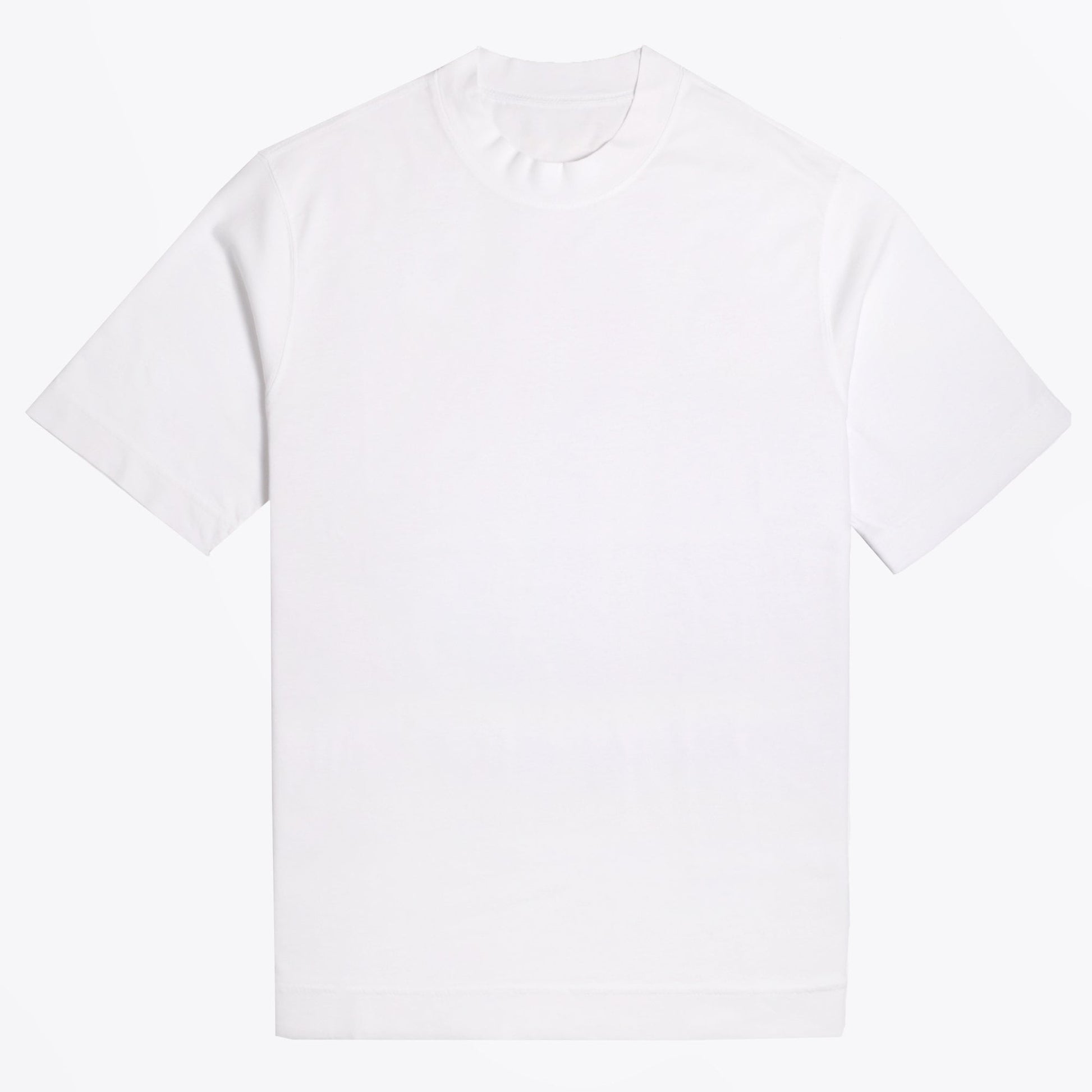 Circolo Jersey Crew Neck T-Shirt - Optic White