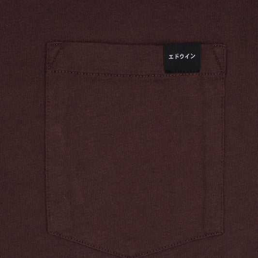 - Pocket T-Shirt - Raisin