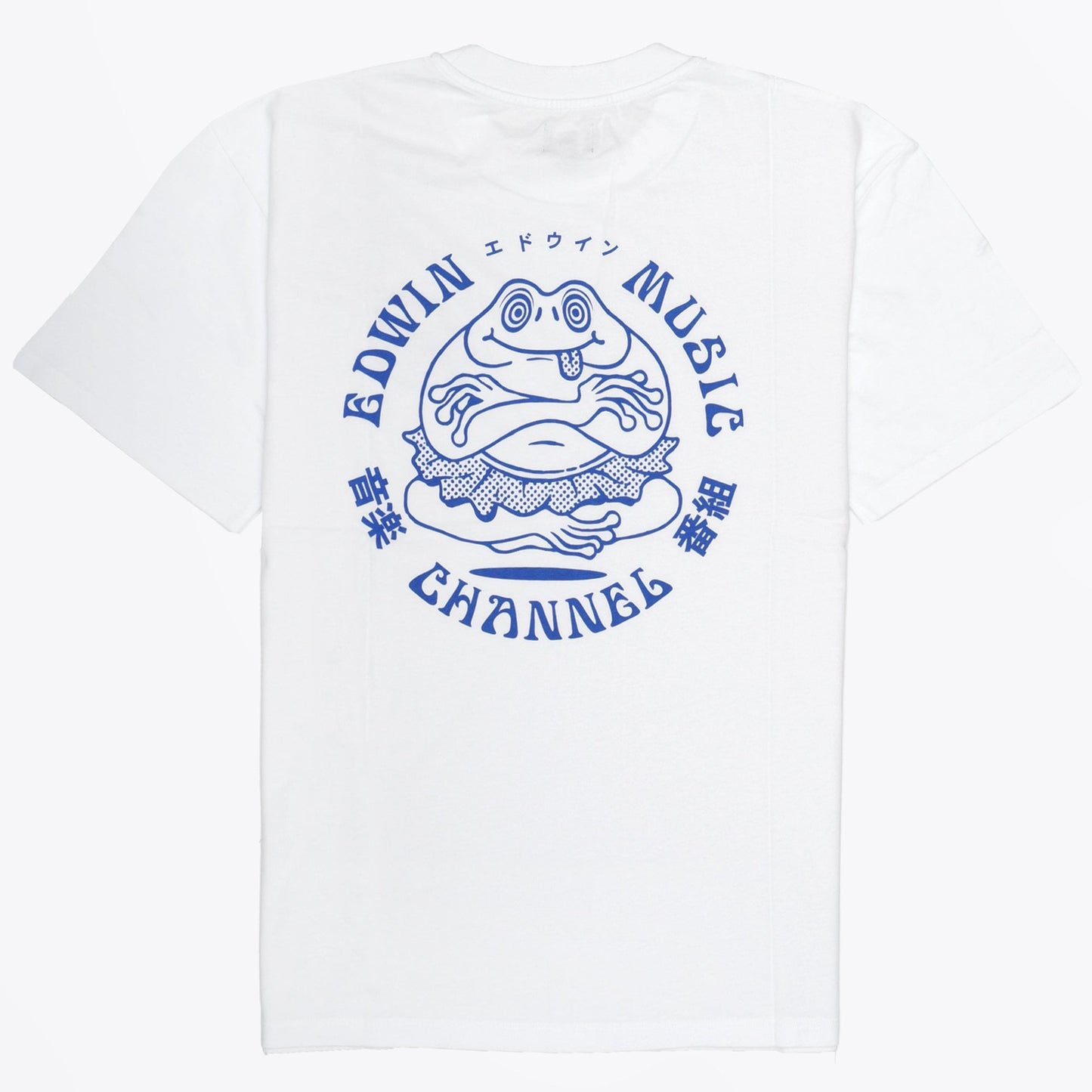 - Edwin Music Channel T-Shirt - White