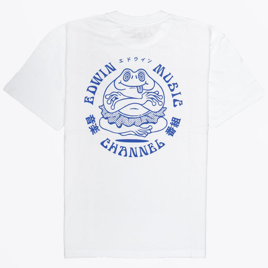 - Edwin Music Channel T-Shirt - White