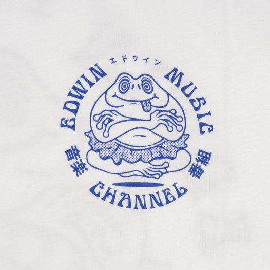 - Edwin Music Channel T-Shirt - White