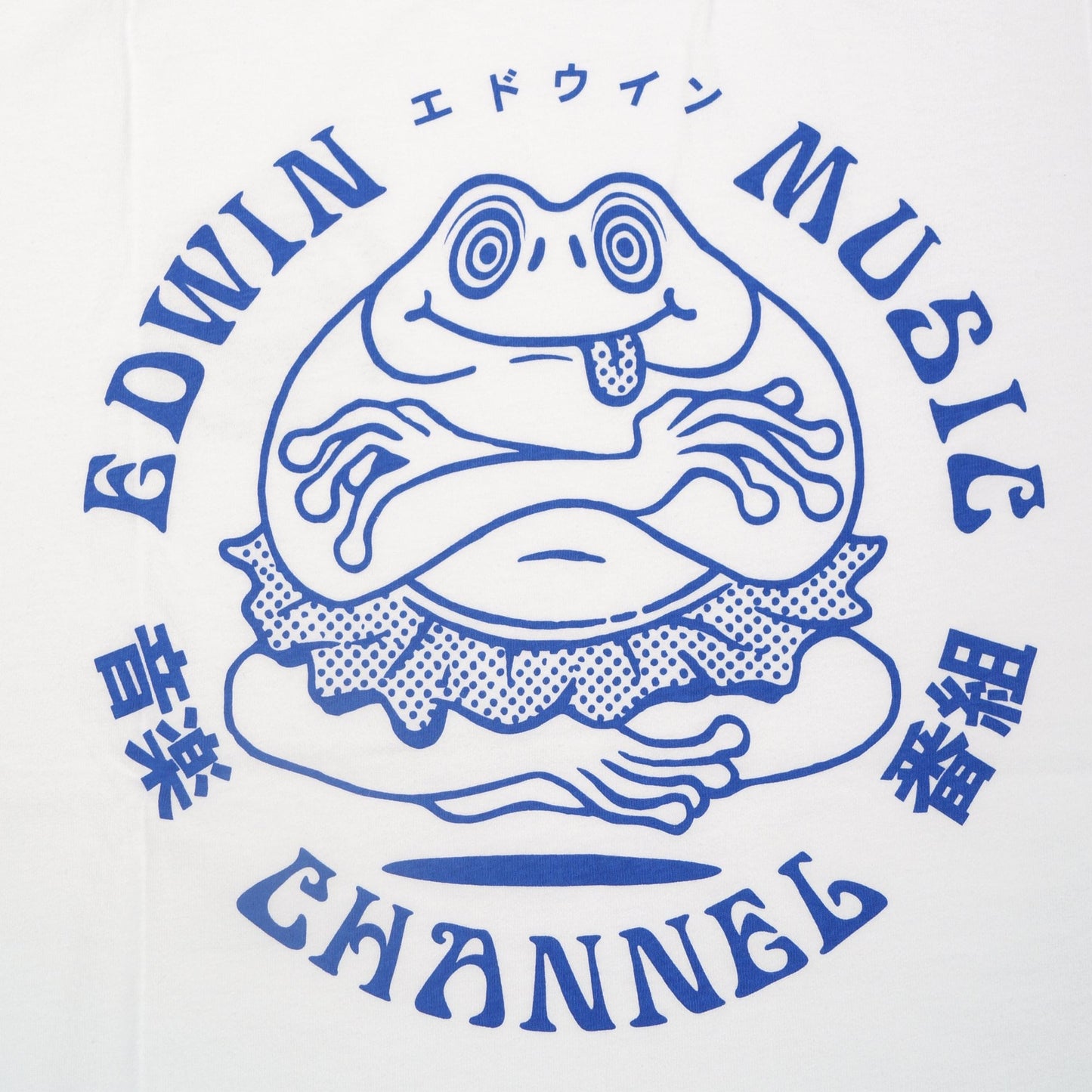 - Edwin Music Channel T-Shirt - White