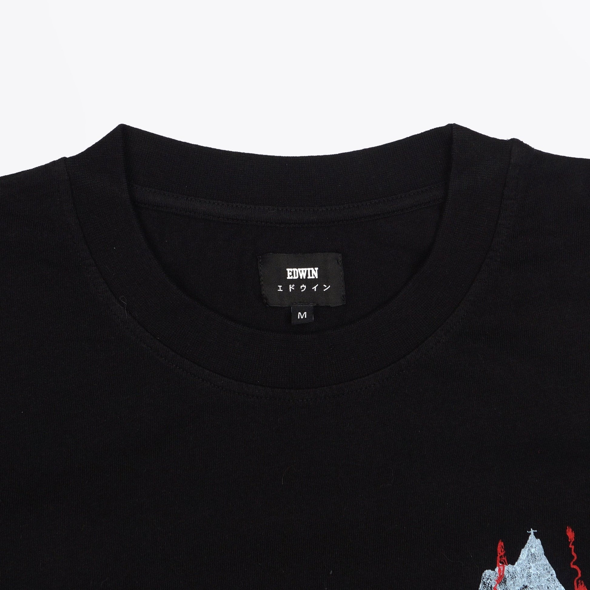 Edwin - Highest Mountains T-Shirt - Black