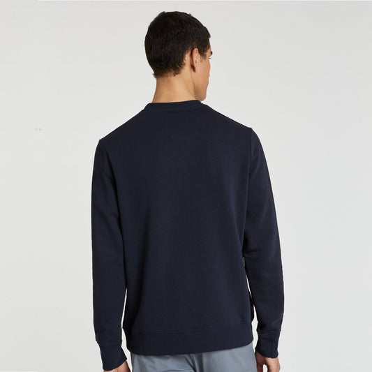 - Reg Fit Zebra Sweatshirt - Dark Navy