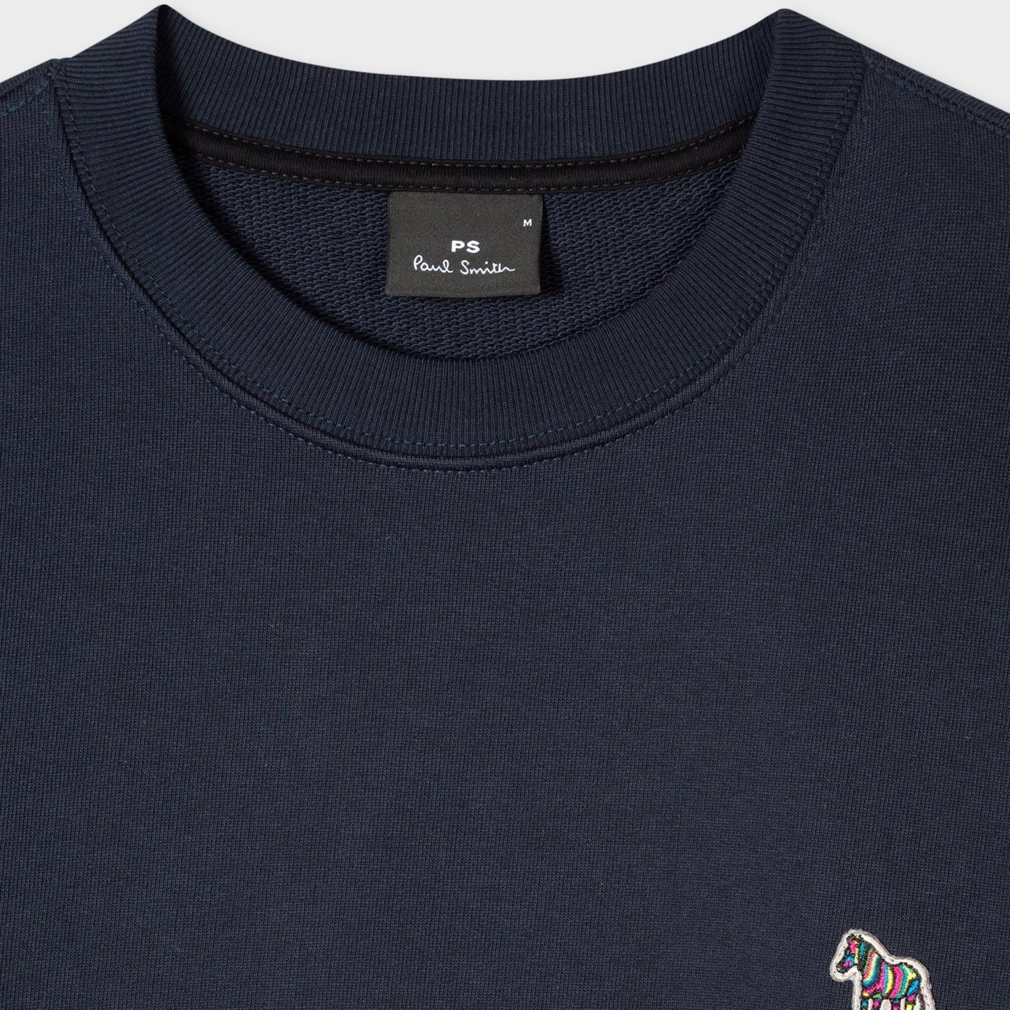 - Reg Fit Zebra Sweatshirt - Dark Navy