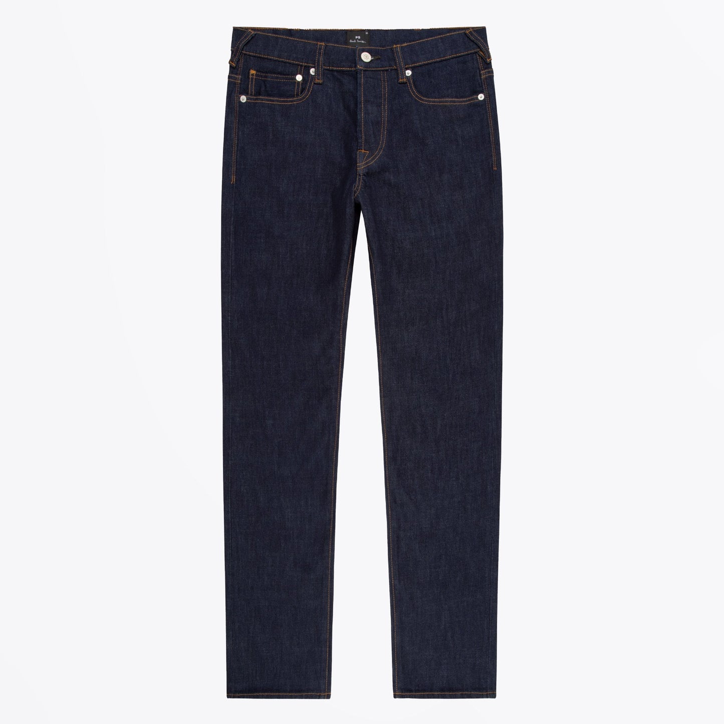 - Tapered Fit Stretch Jeans - Indigo