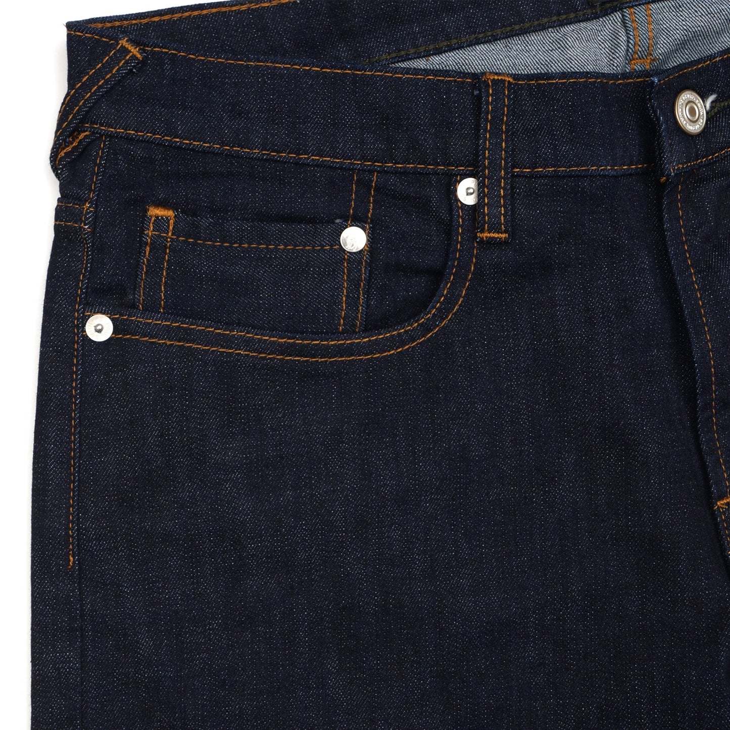 - Tapered Fit Stretch Jeans - Indigo