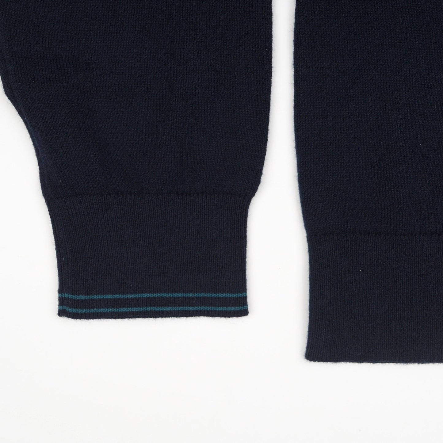 - Zebra Half-Zip Pullover - Dark Navy