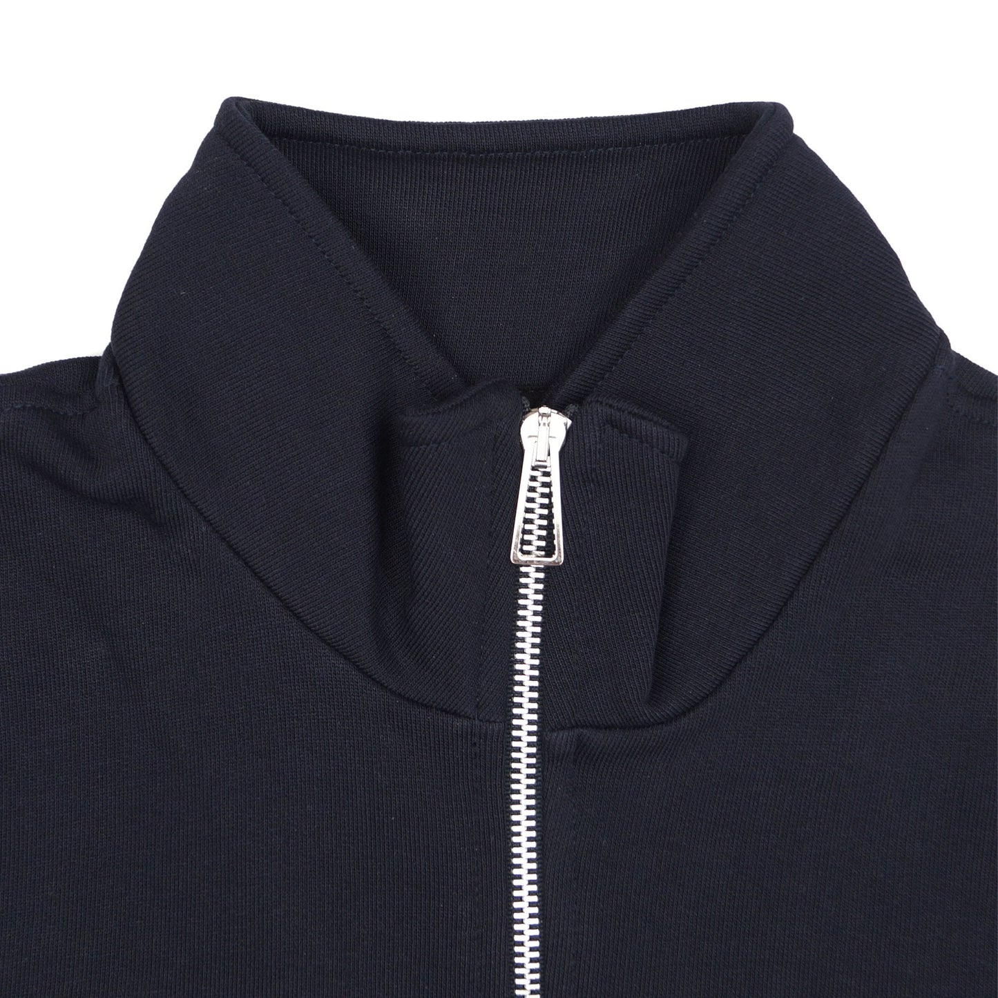 - Zebra Half Zip Sweatshirt - Dark Navy