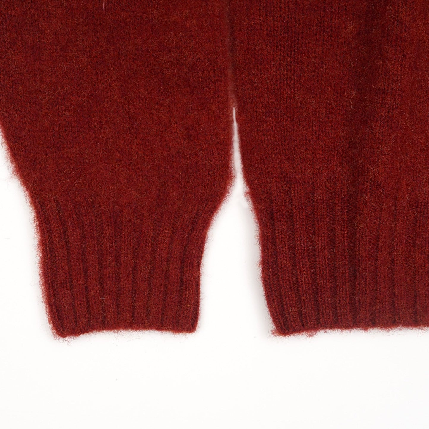 - Suedehead Crew Neck Knit - Red