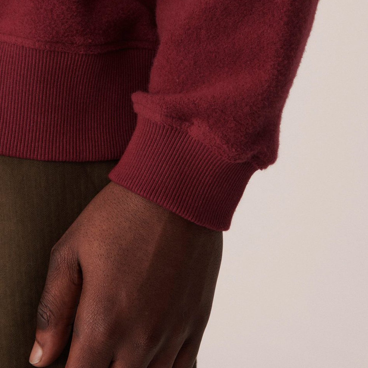 - Fauss Sweatshirt - Burgundy