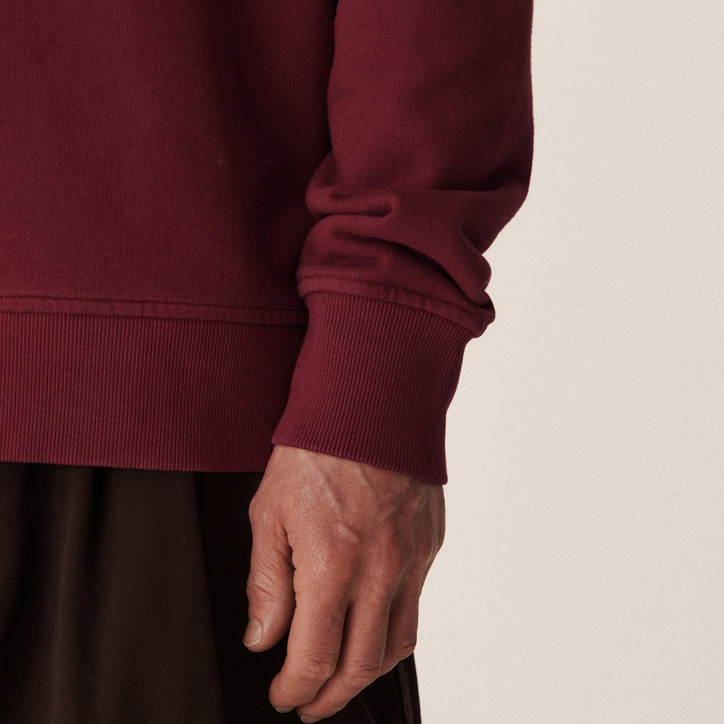 - Shrank Sweatshirt - Burgundy