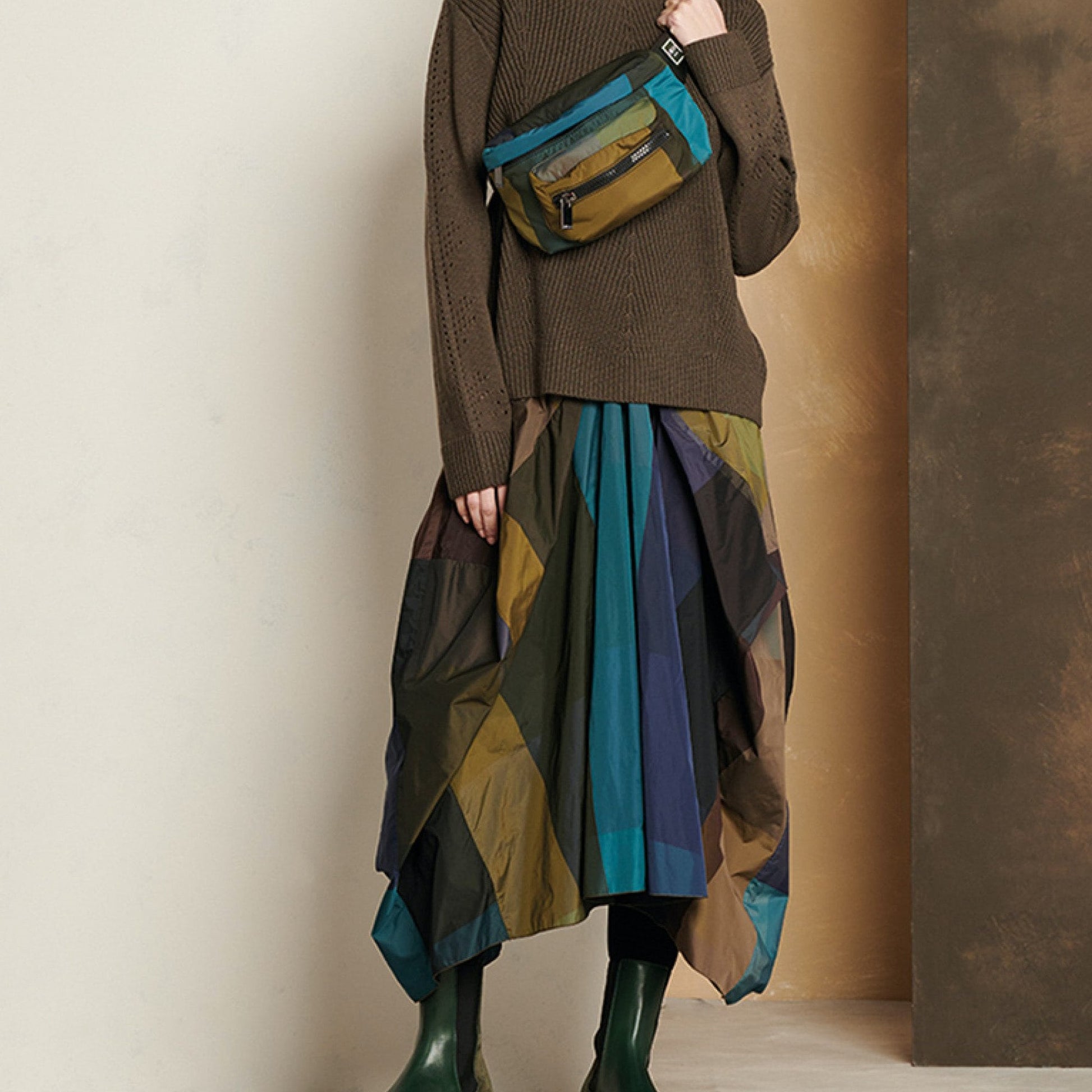 HIGH Eclipse Skirt - Khaki