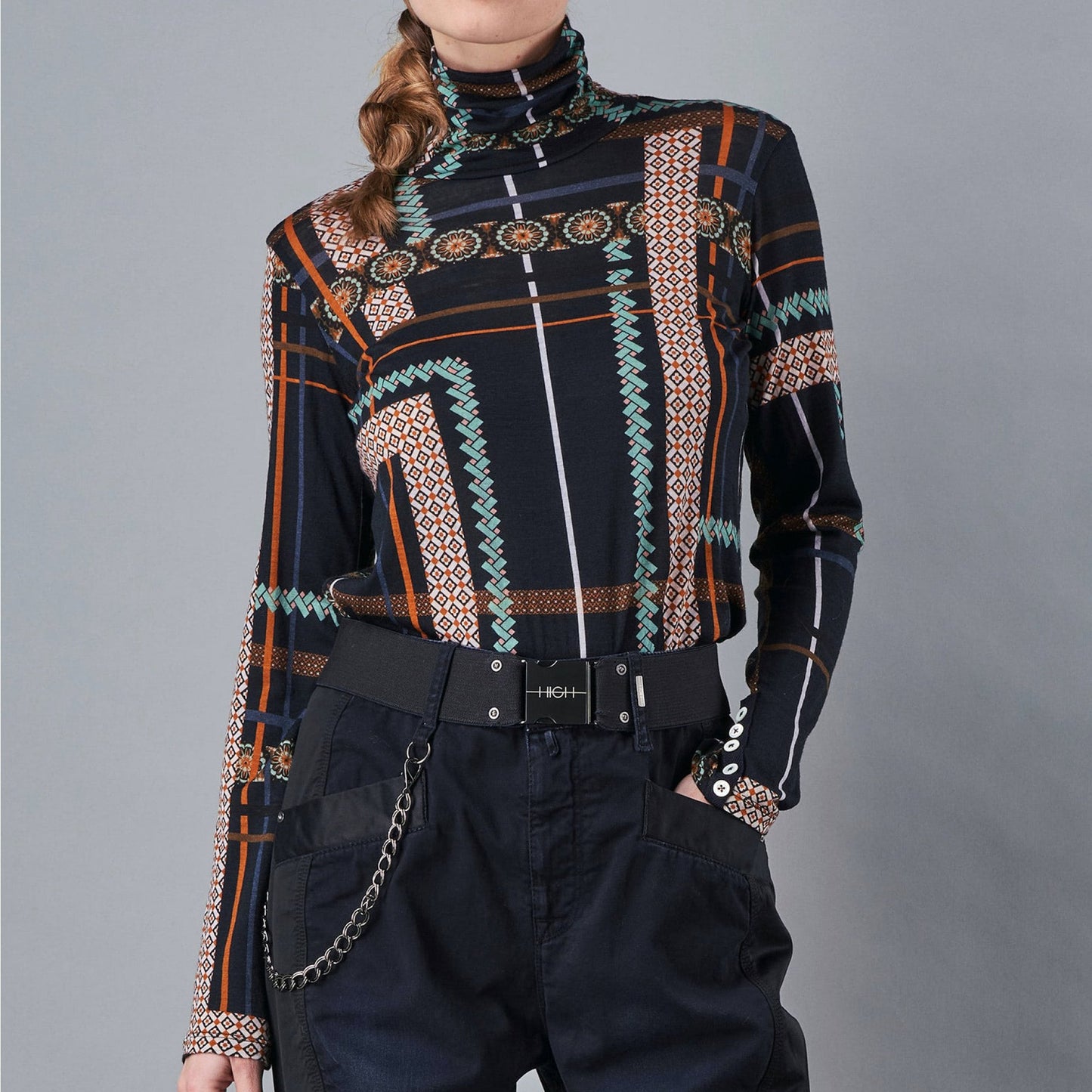 - Trance - Long Sleeve Jersey Tee - Multi