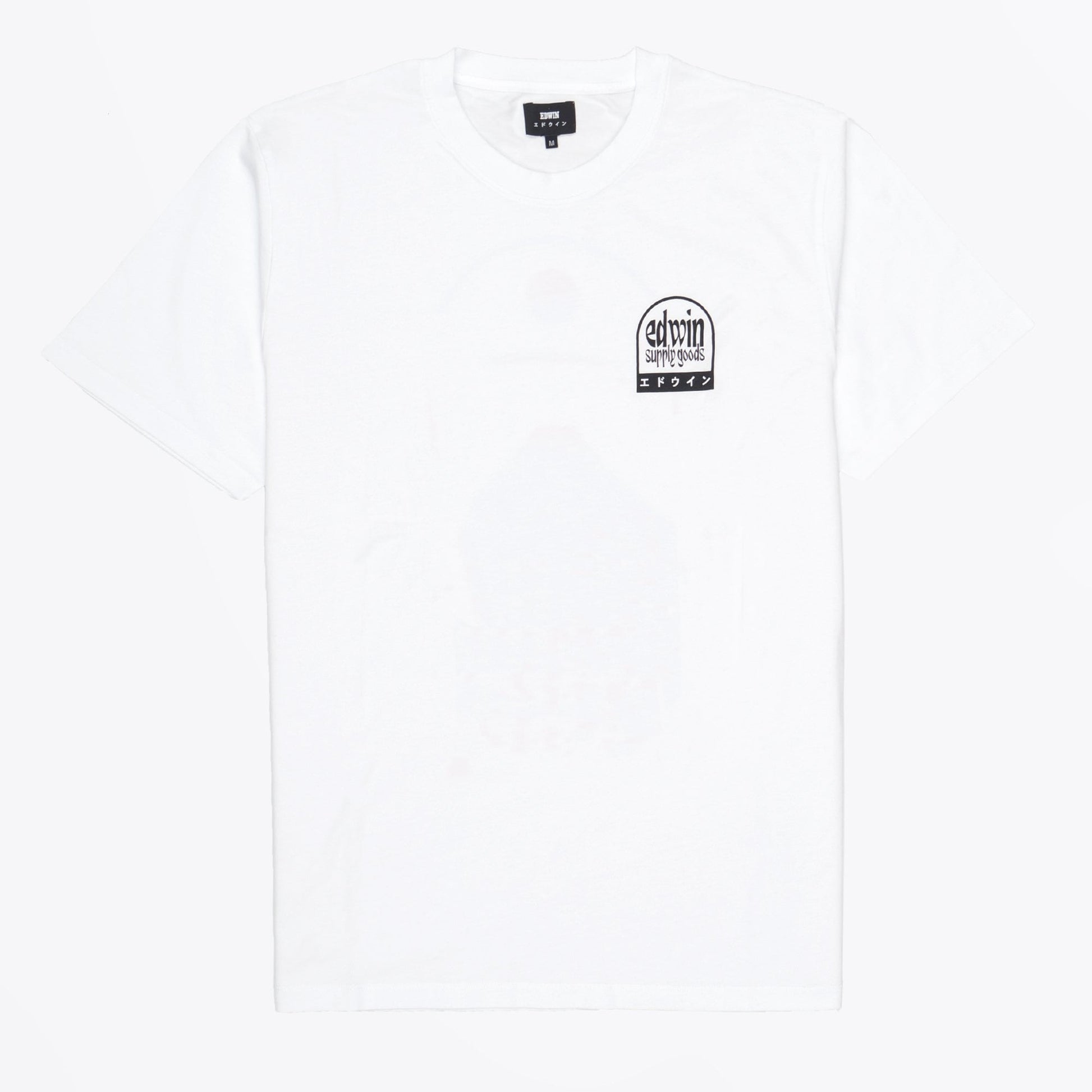 Edwin Fuji Supply Goods T-Shirt - White