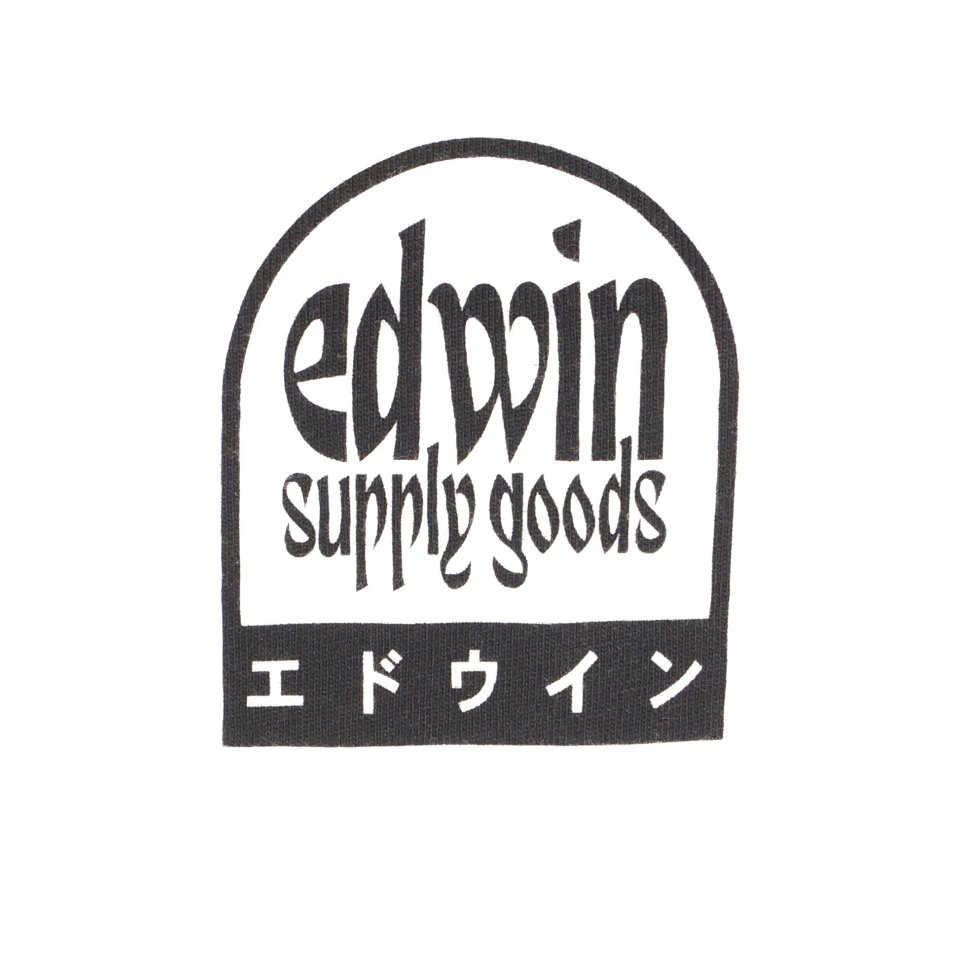 Edwin Fuji Supply Goods T-Shirt - White