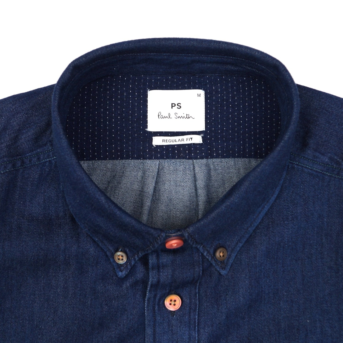 - Regular Fit Denim Shirt - Rinse Wash