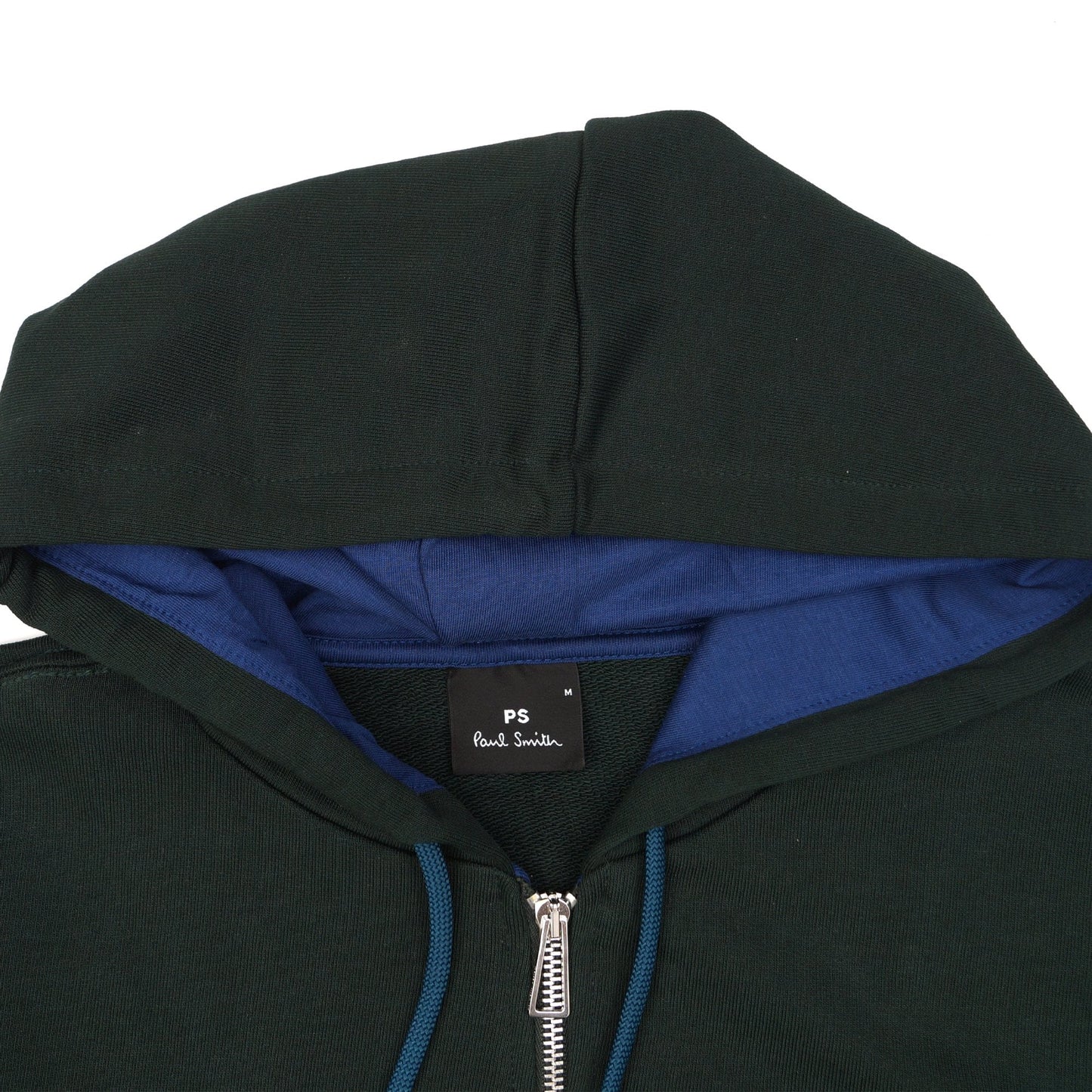 - Zebra Zipped Hoodie - Green