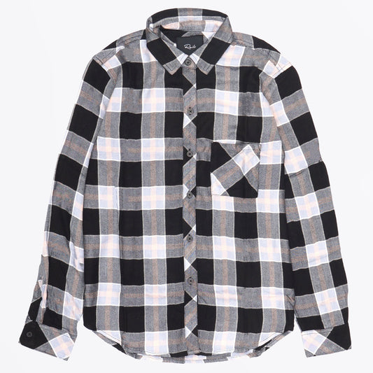 Hunter Shirt - Onyx Periwinkle Blush