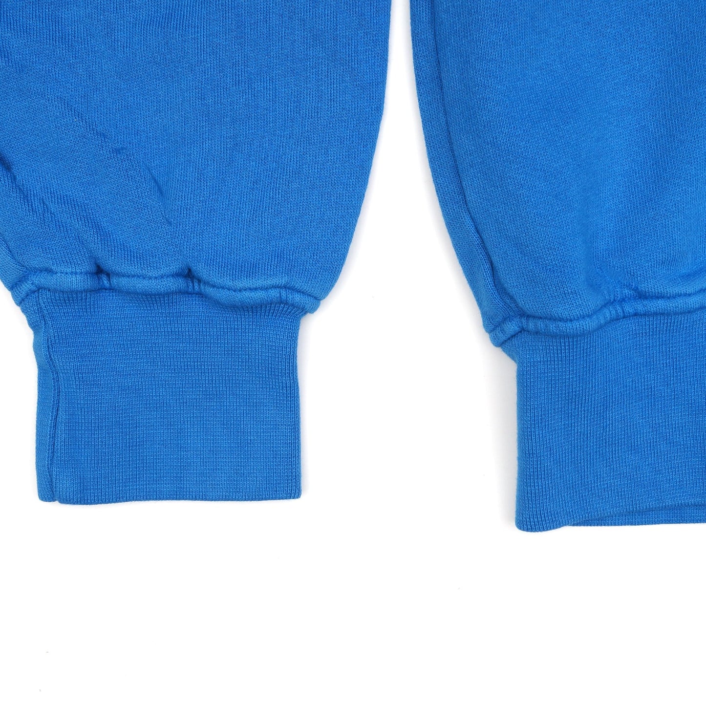 - Oversized Organic Crew Sweatshirt - Pacific Blue