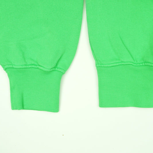 - Oversized Organic Crew Sweatshirt - Spring Green