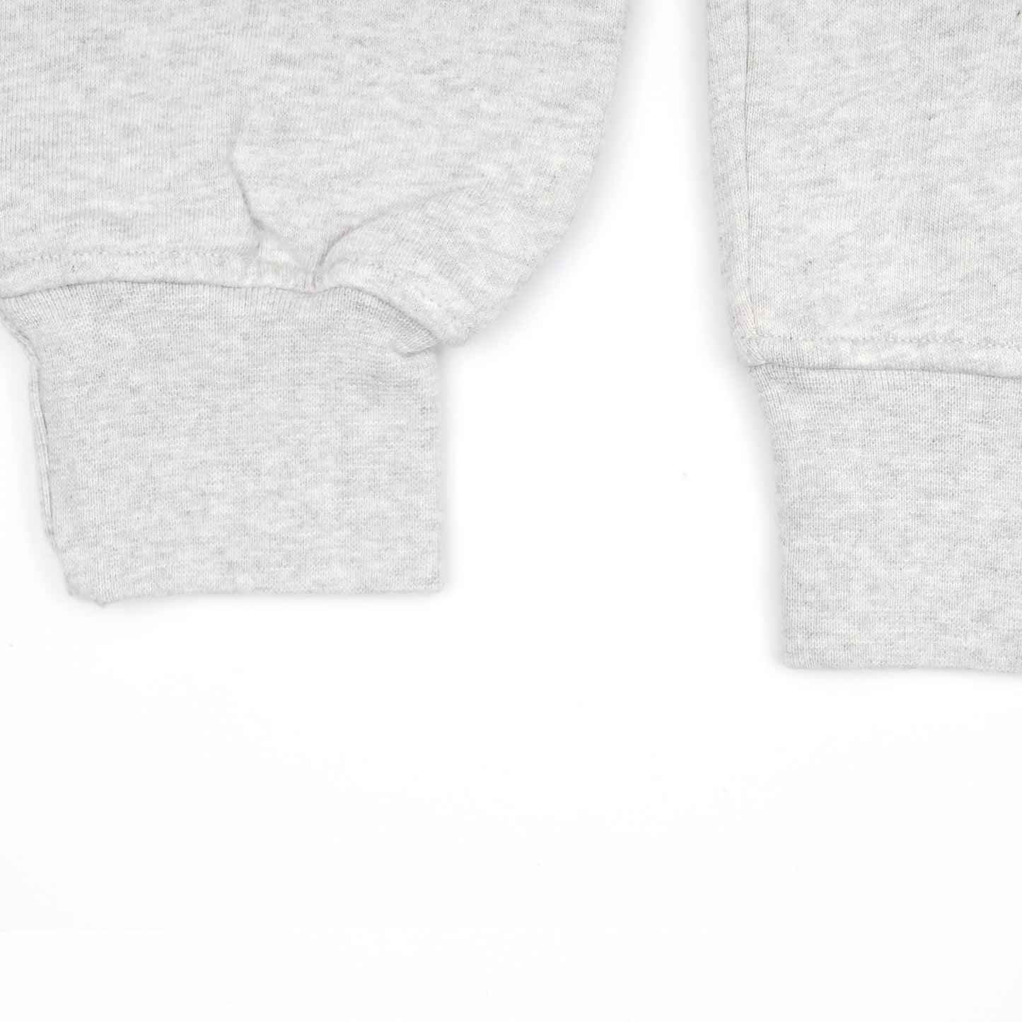 - Oversized Organic Crew Sweatshirt - Snow Melange