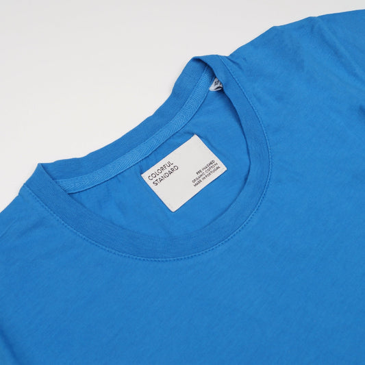Light Organic Tee - Pacific Blue