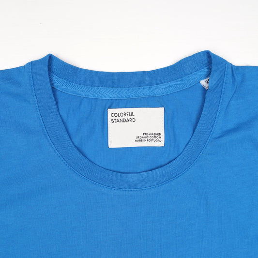 Light Organic Tee - Pacific Blue