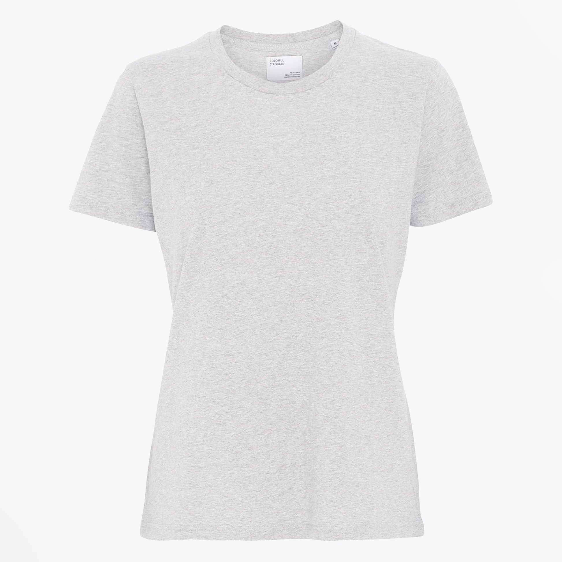 Colorful Light Organic Tee - Snow Melange