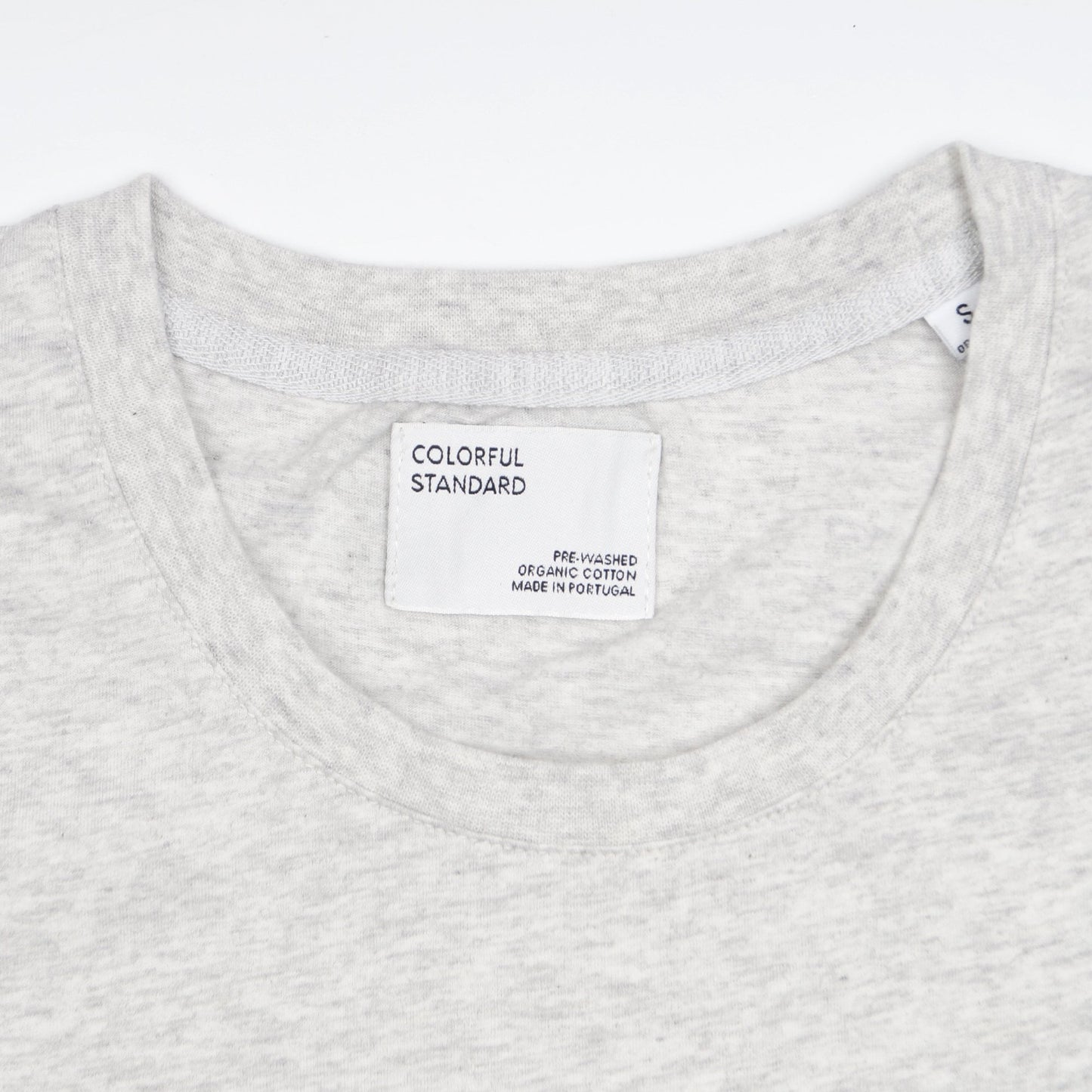 Light Organic Tee - Snow Melange