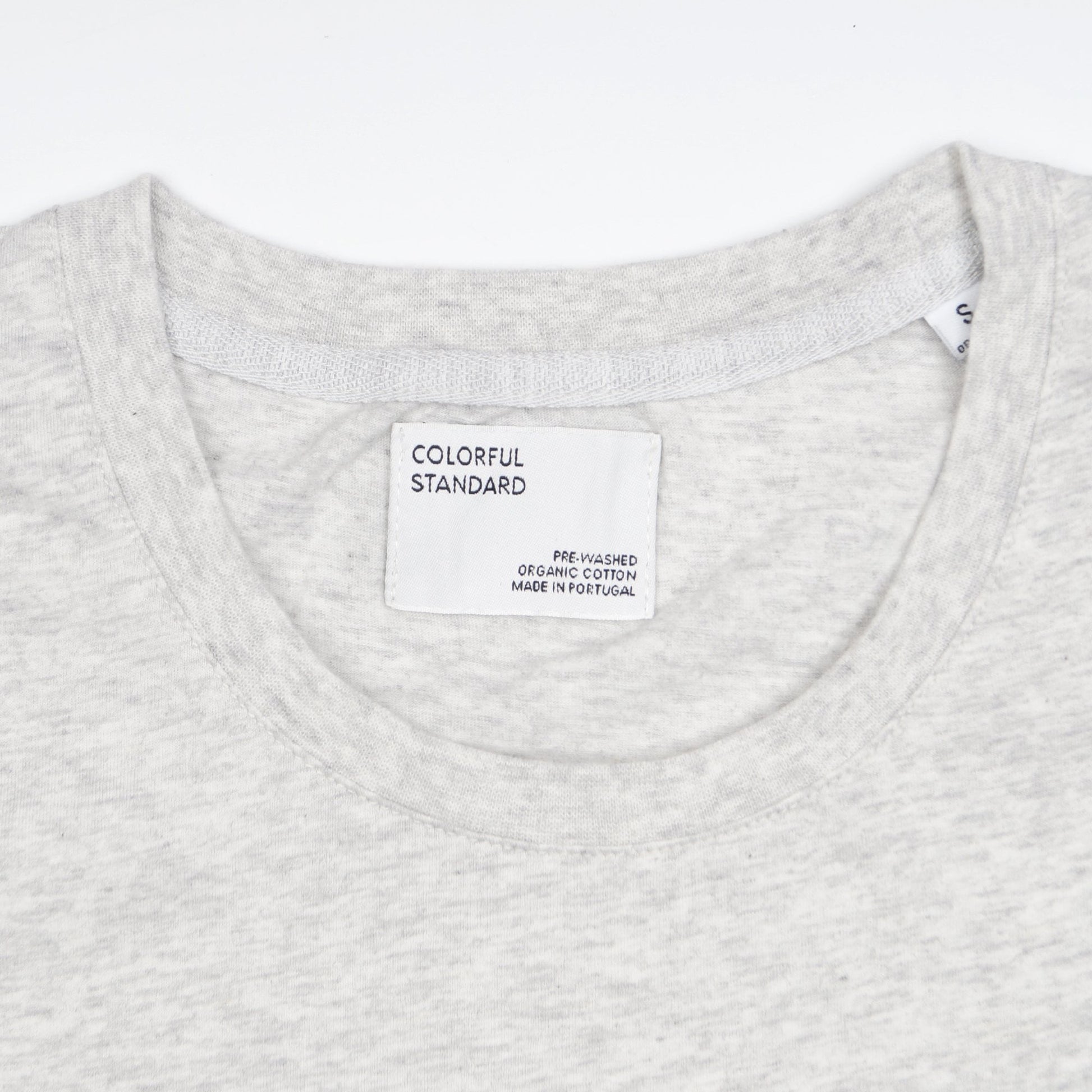 Colorful Light Organic Tee - Snow Melange