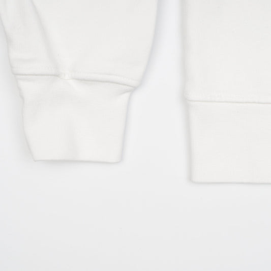 - Classic Organic Crew Sweatshirt - Optical White