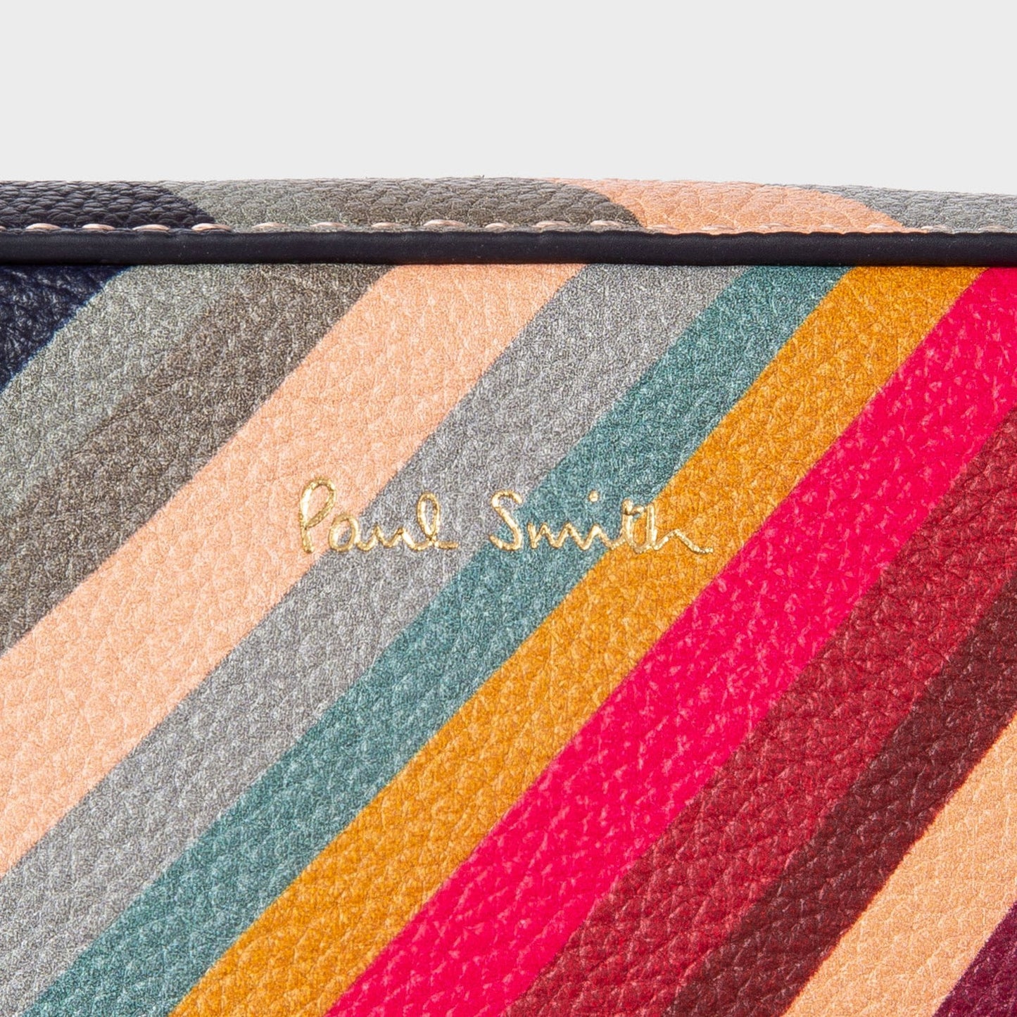 - Leather Swirl Cross Body Bag - Multi