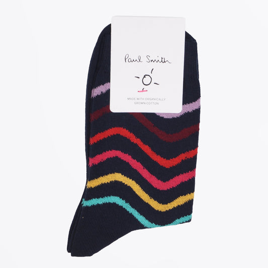 - Yuri 'Swirl' Socks - Navy