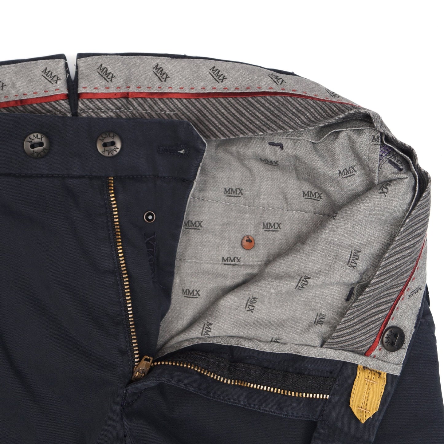 Lupus - Slim Stretch Chinos - Navy