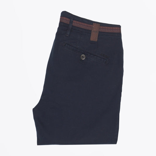 - Apus - Slim Stretch Chinos - Navy