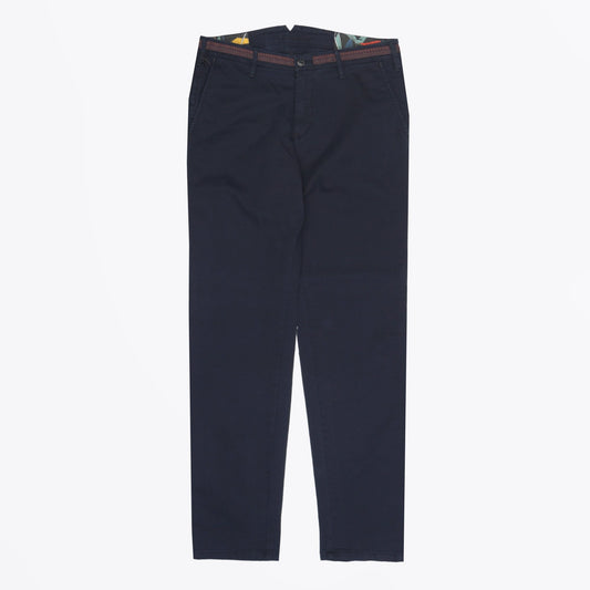 - Apus - Slim Stretch Chinos - Navy