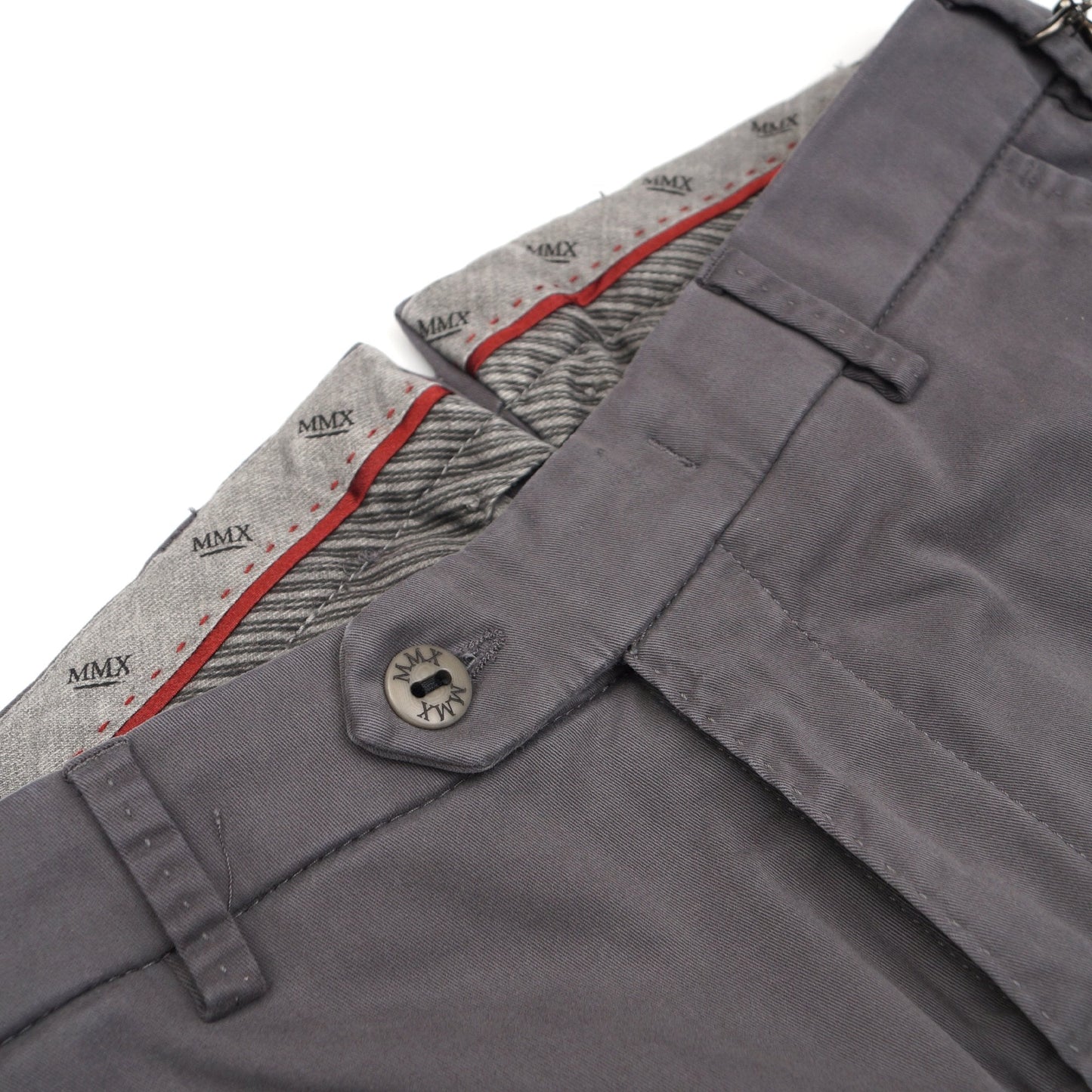 Lupus - Slim Stretch Chinos - Grey