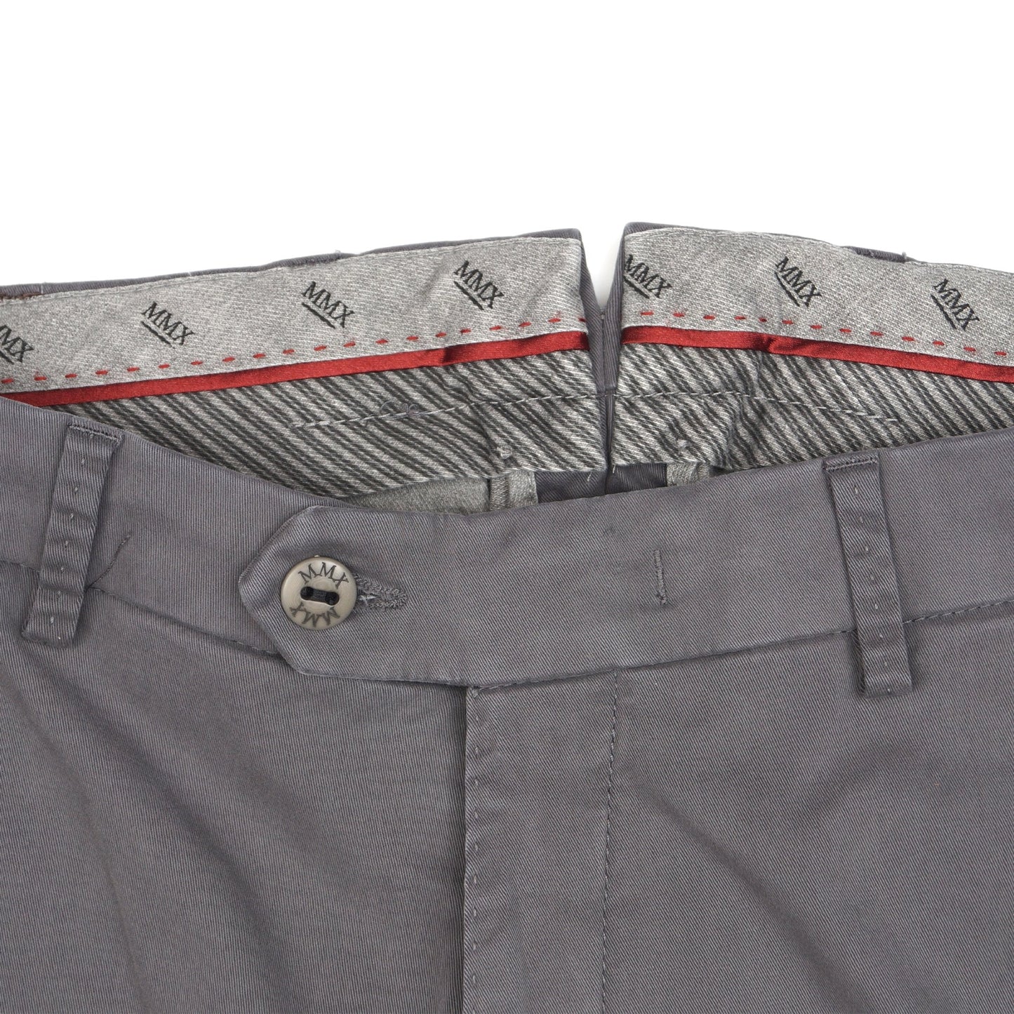Lupus - Slim Stretch Chinos - Grey