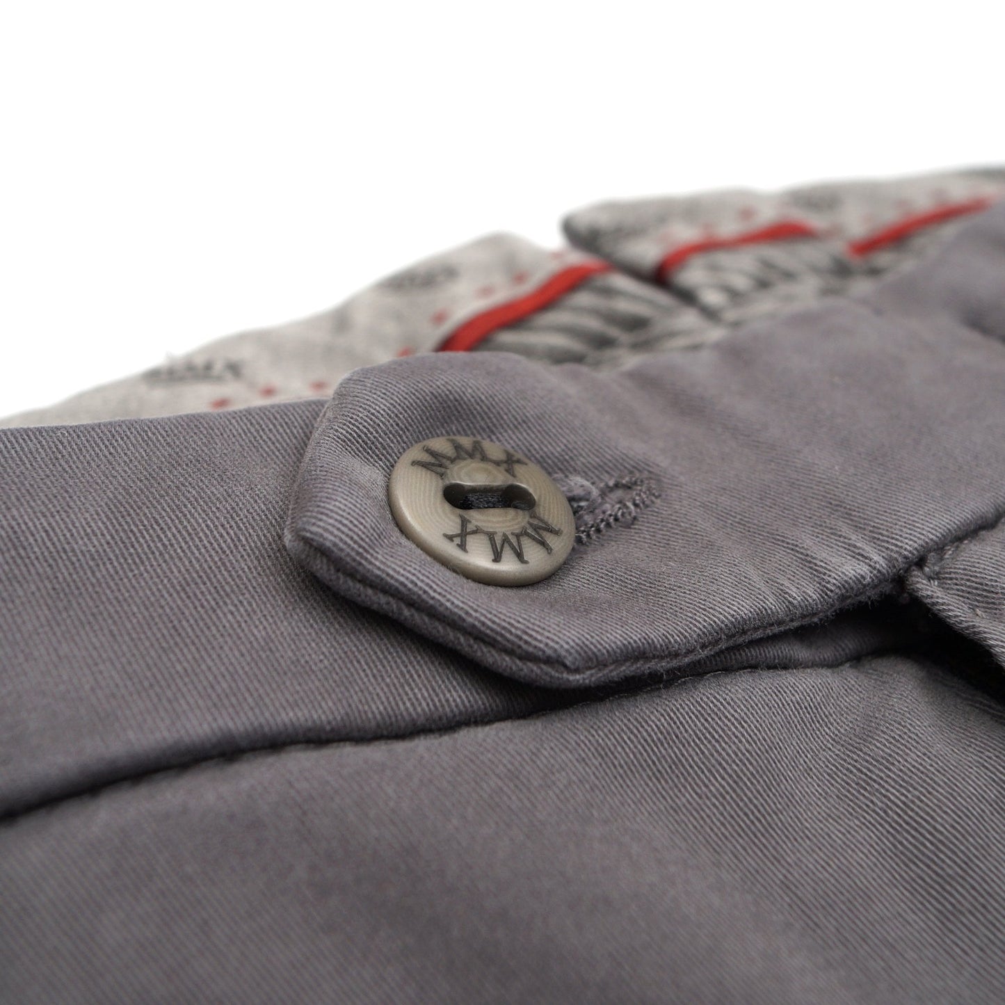 Lupus - Slim Stretch Chinos - Grey