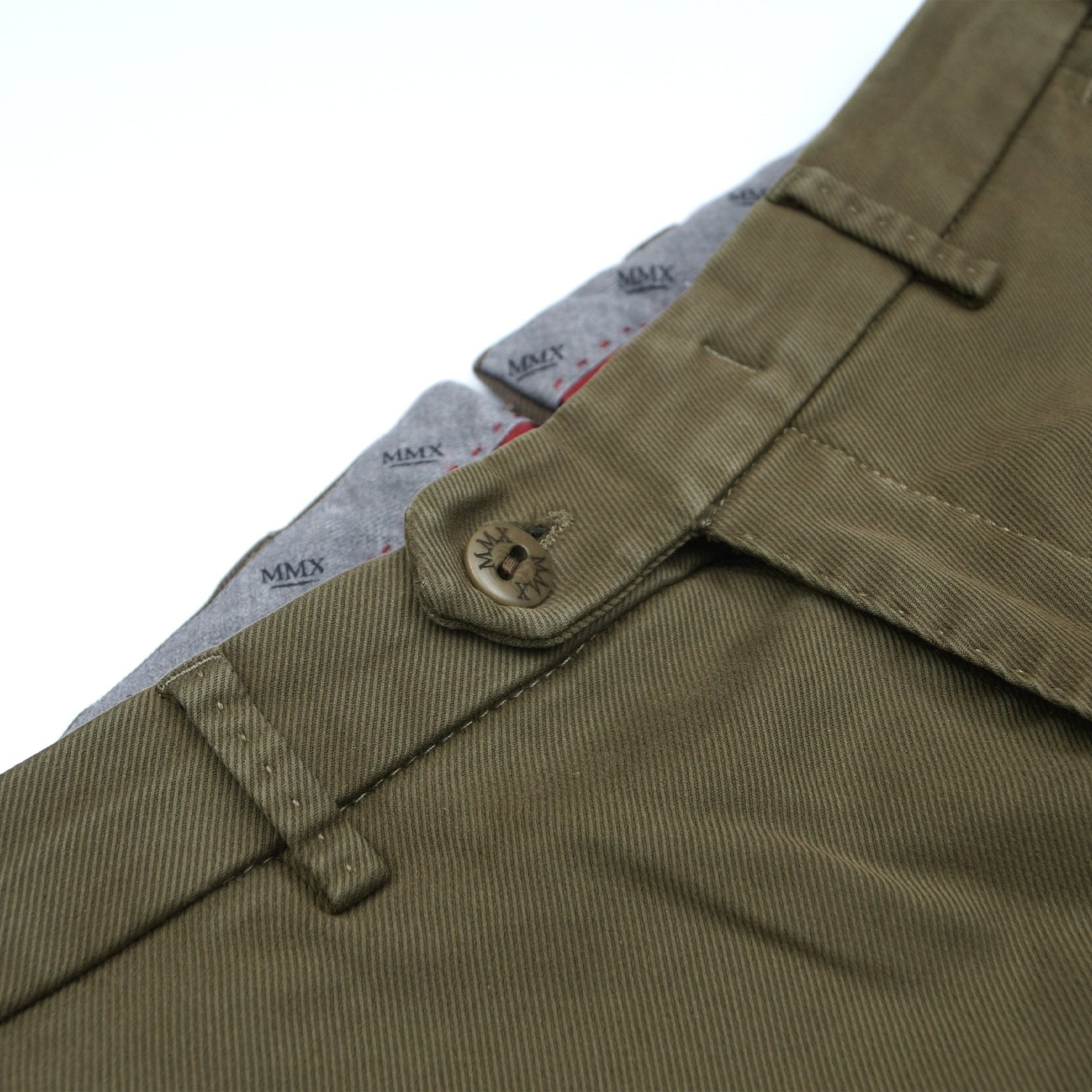 MMX Lupus - Slim Stretch Trousers - Green