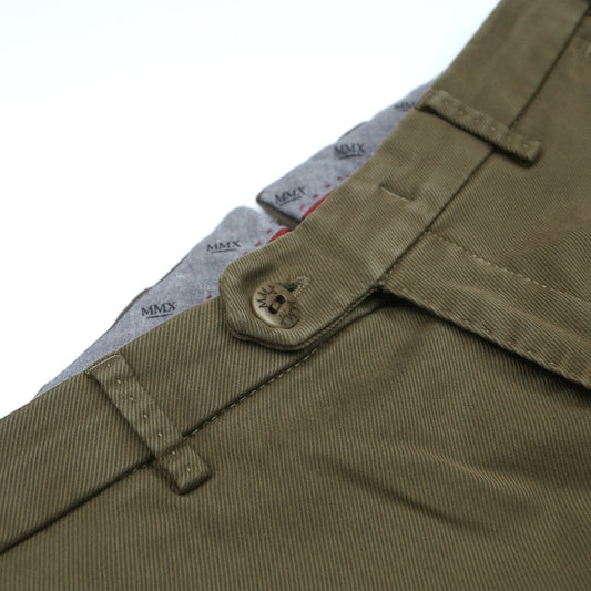 Lupus - Slim Stretch Trousers - Green