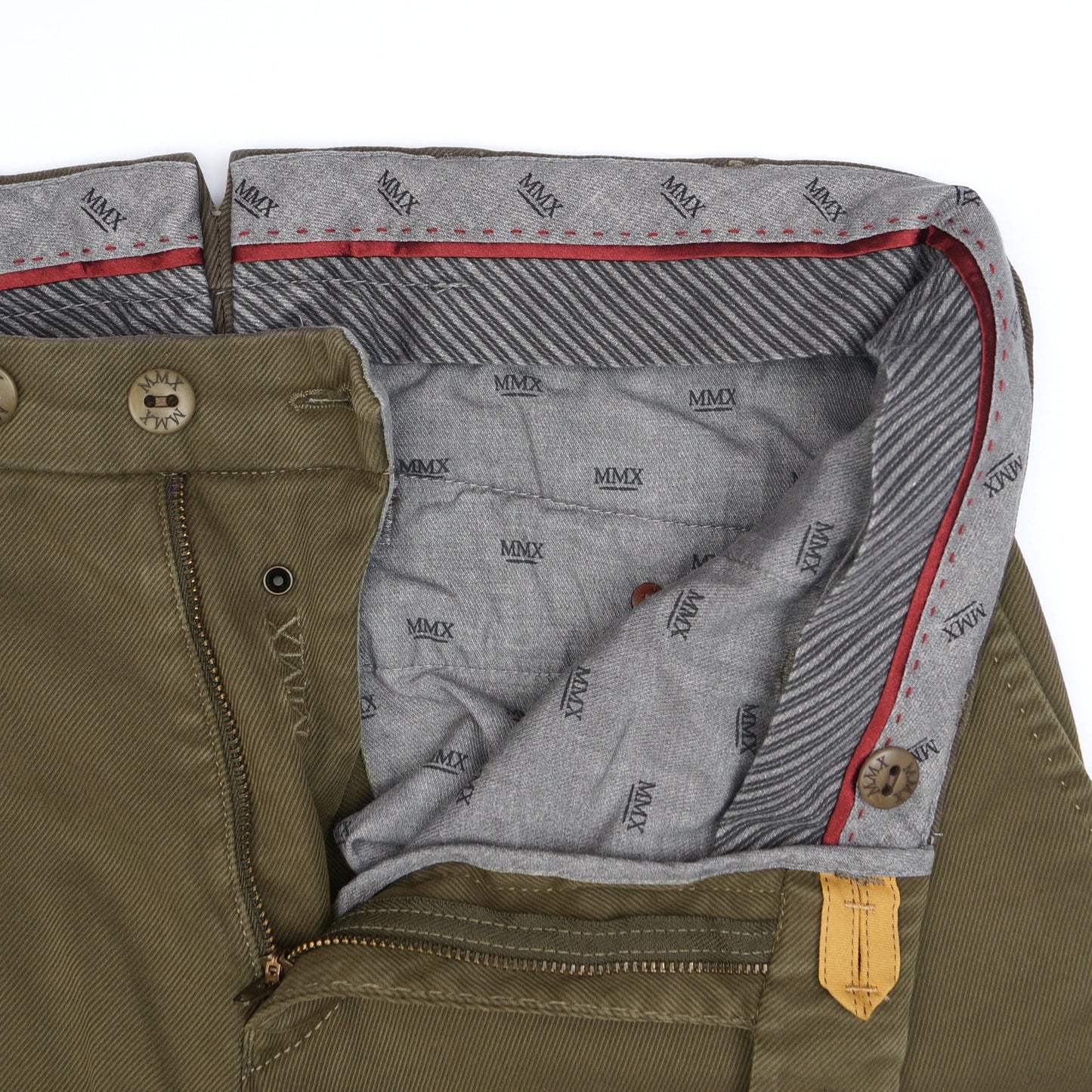 Lupus - Slim Stretch Trousers - Green
