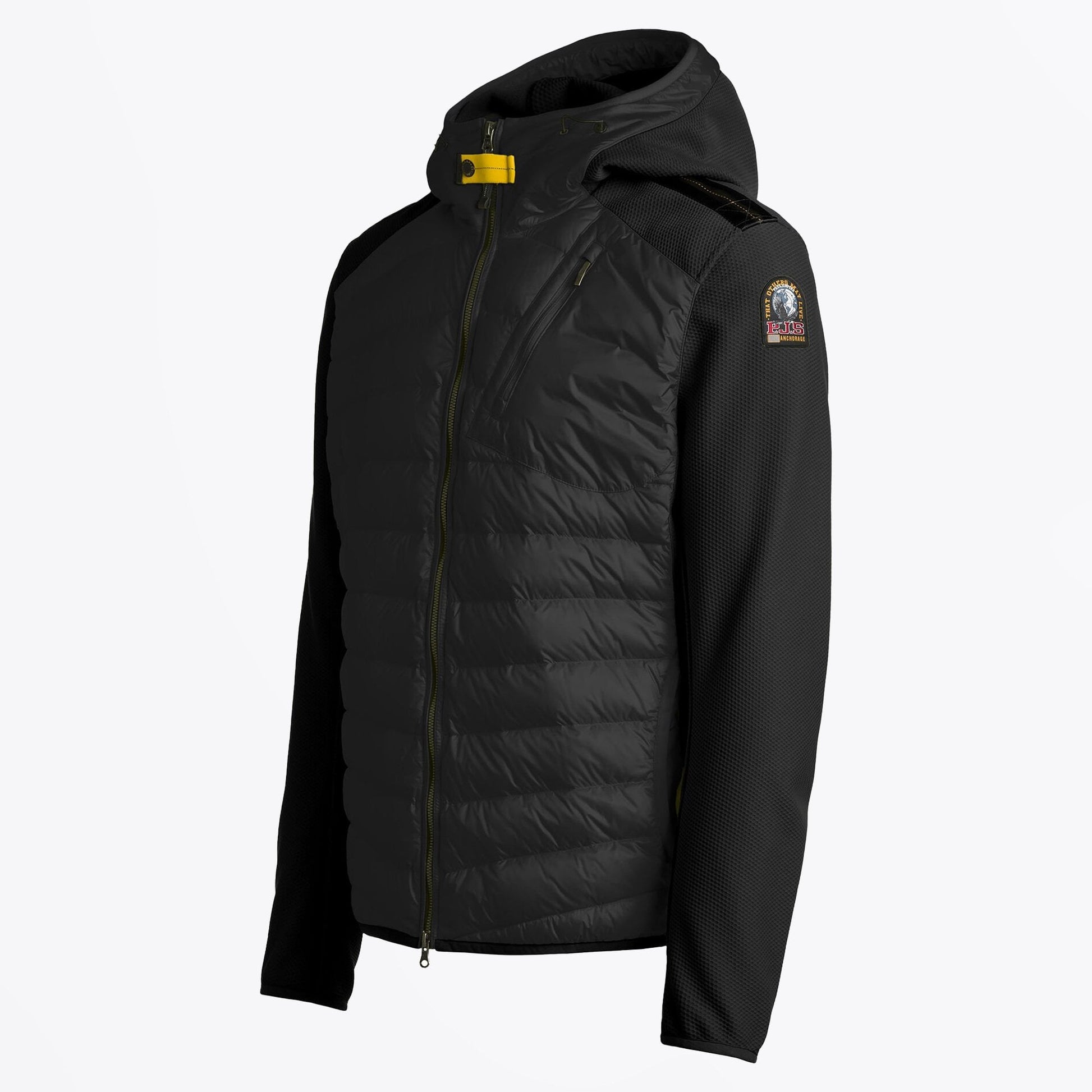 Parajumpers Nolan Hybrid Hooded Jacket - Black
