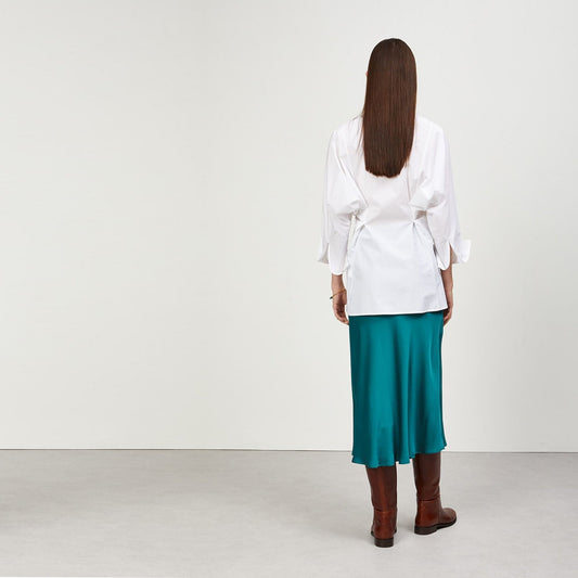 - Viscose Skirt - Oldgreen